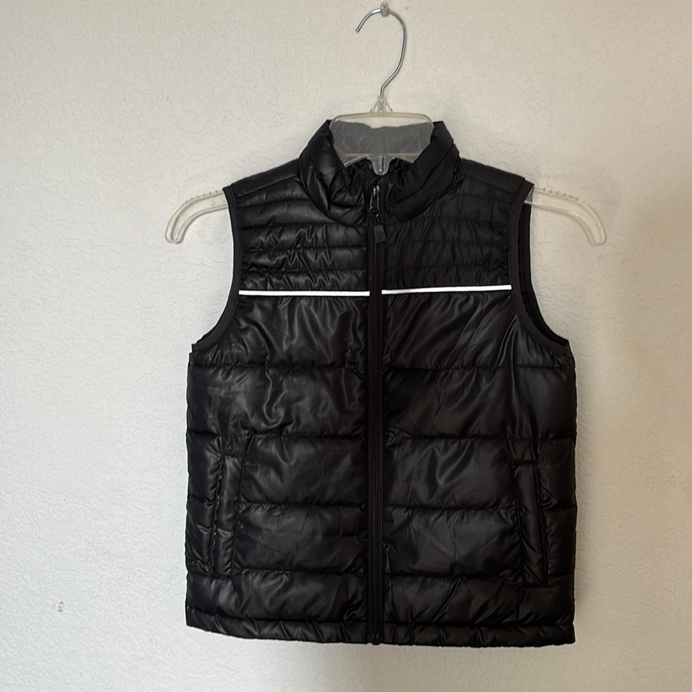 Little Boys Xersion Black Puffer Vest